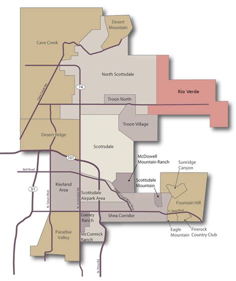 85263|rio verde arizona map.